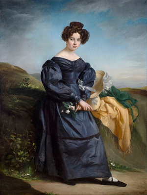 The Art Gallery of South Australia Unveils ' Full length portrait of a woman in a landscape' 