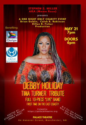 Tickets Go On Sale Today For Debby Holiday's Tina Turner Tribute Concert at the Palace Theatre 