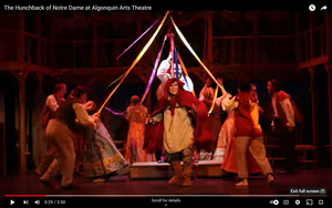 VIDEO: THE HUNCHBACK OF NOTRE DAME At Algonquin Arts Theatre 