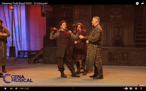 Video: First Look At SWEENEY TODD At Cena Musical Image