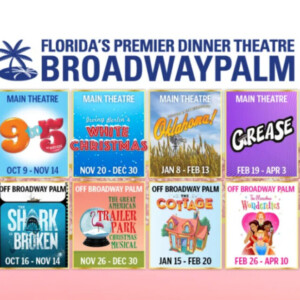 9 TO 5, OKLAHOMA!, WE WILL ROCK YOU, GREASE and WHITE CHRISTMAS Set for Broadway Palm Photo