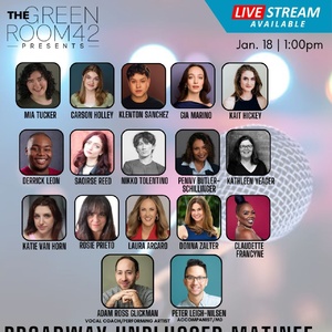 BROADWAY UNPLUGGED MATINEE: VOICES UNLEASHED Comes To The Green Room 42 This January Photo