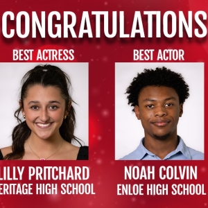Two Local High School Students Win Best Actor and Best Actress at DPACs 2023 Triangle Risi Photo