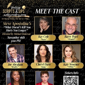 Cast Set For WHAT DOESN'T KILL YOU HURTS YOU LONGER at The Colony Theatre Photo