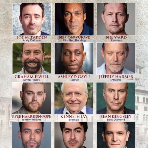 Cast Set For SHAWSHANK REDEMPTION at Darlington Hippodrome Photo
