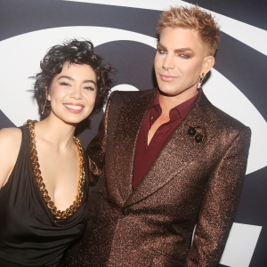 Photos: Adam Lambert & AuliÊ»i Cravalho Celebrate Their CABARET Gala Opening Night