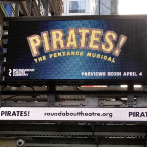 Up on the Marquee: PIRATES! THE PENZANCE MUSICAL Photo