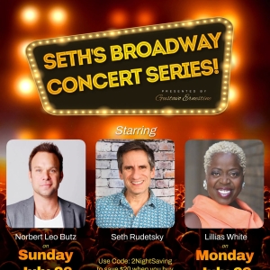 Norbert Leo Butz and Lillias White Will Join Seth Rudetsky's Broadway Concert Series  Photo