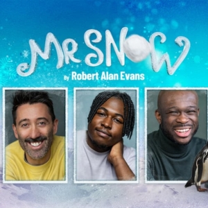 Cast Set For MR SNOW at Leeds Playhouse Photo