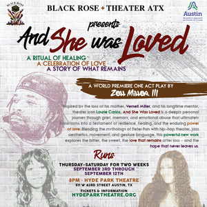 Interview: Zell Miller III of AND SHE WAS LOVED at Black Rose Theater Photo