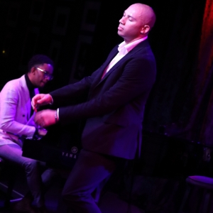 Photos: John Manzari Sings And Taps In RECENTER At Birdland Photo