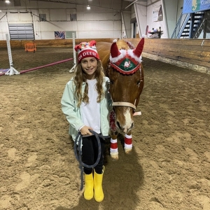 Bergen Equestrian Celebrates The Holidays With A Horse Parade Photo