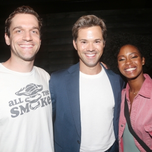 Photos: Andrew Rannells Stops By THE NOTEBOOK