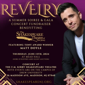 The Shakespeare Theatre Will Host Fundraising Concert Event Featuring Matt Doyle Video