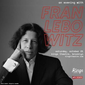 An Evening With Fran Lebowitz Comes to the Kings Theatre in October Photo