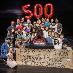 Photos: STRANGER THINGS: THE FIRST SHADOW Celebrates 500th Broadway Performance Photo