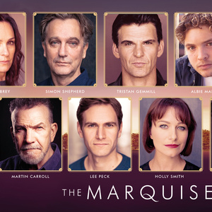 Cast Set For Noël Coward's THE MARQUISE UK Tour Photo