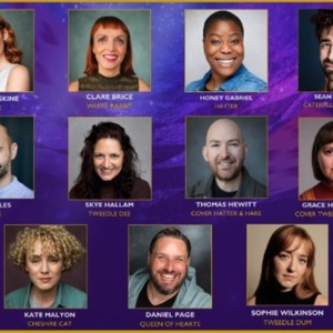 Cast Set For ALICE IN WONDERLAND at Riverside Studios and Soho Theatre Walthamstow
