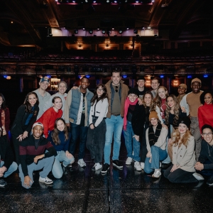 Photos: Zooey Deschanel and Jonathan Scott Visit BACK TO THE FUTURE on Broadway Photo