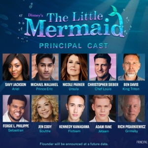 Christopher Sieber, Kennedy Kanagawa, and More Join the Cast of THE LITTLE MERMAID at the  Photo