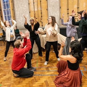 Photos: Frances McNamee, Rebecca Trehearn and Kirsty Findlay in BALLAD LINES Rehearsa Video