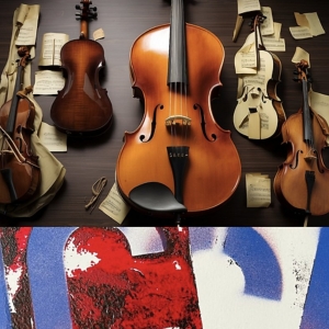 Strings & Poems Comes to Jim Kempner Fine Art in June Photo