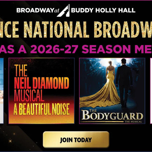 WAITRESS, A BEAUTIFUL NOISE Set For Broadway At The Buddy Holly Hall 2026–27 Season