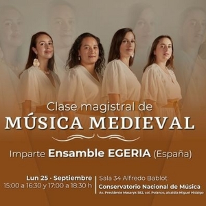 El Ensamble Vocal Egeria Ofrecerá Clase Magistral En El Conservatorio Nacional De M Photo