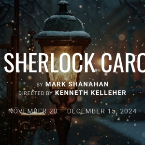 Cast Set For A SHERLOCK CAROL at San Jose Stage Company Photo