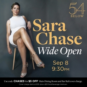 Sara Chase Comes to 54 Below With WIDE OPEN Photo