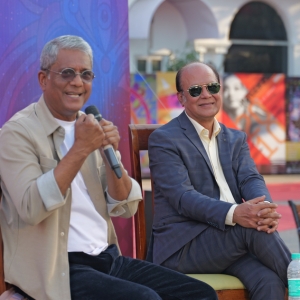 Photos: Actor Adil Hussain In Conversation With Sayed Mohd And More At Rama’s Bharat Photo