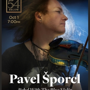 Czech Violin Star Pavel Šporcl Debuts at 54 Below Photo