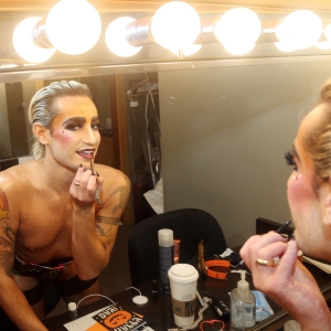 Photos: Go Backstage with Frankie Grande at THE ROCKY HORROR SHOW at Bucks County…