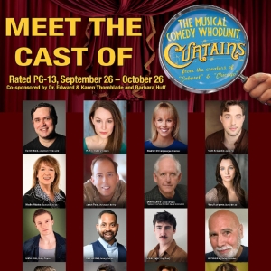 CURTAINS, THE MUSICAL COMEDY WHODUNIT Opens This Week At Cumberland County Playhouse Photo