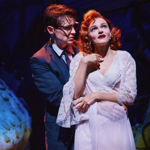 Photos: Madeline Brewer and Thomas Doherty in LITTLE SHOP OF HORRORS Photo