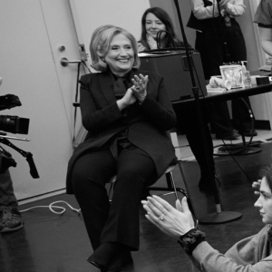 Photos: Hillary Clinton Joins the Cast of SUFFS For First Rehearsal Photo