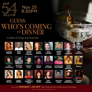 Solea Pfeiffer and Tiffany Mann Come to 54 Below in GUESS WHO'S COMING TO DINNER? Interview