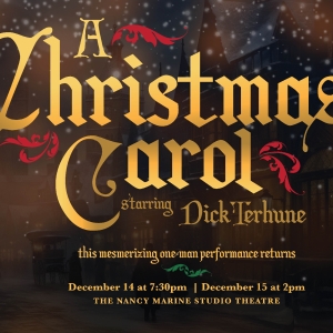 Dick Terhune’s One-Man A CHRISTMAS CAROL Comes to the Warner Theatre Photo