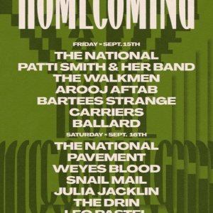 The Nationals HOMECOMING FESTIVAL Returns To Cincinnati This September Photo