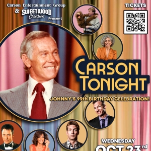 Carson Tonight Celebrates Johnny Carson on His 99th Birthday Photo