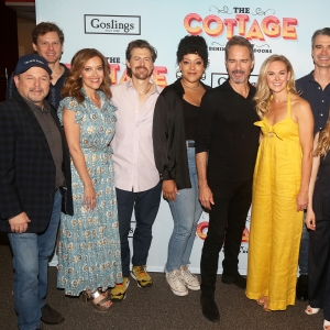 Photos: The Cast of THE COTTAGE Meets the Press
