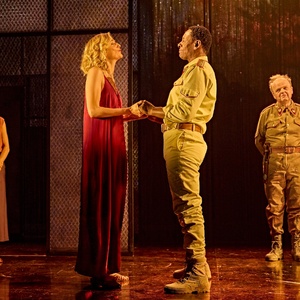 Photos: David Harewood, Toby Jones, and Caitlin FitzGerald in OTHELLO Photo