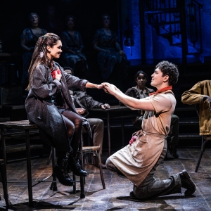 Photos: Ali Louis Bourzgui and Myra Molloy in HADESTOWN on Broadway Photo