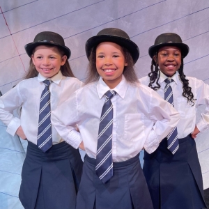 Cast Set For MATILDA THE MUSICAL Jr at the People's Theatre Photo