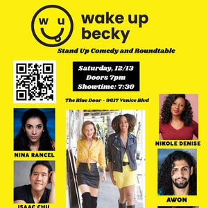 WAKE UP BECKY Comes to ArtsUP! LA Photo