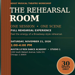 The Rehearsal Room To Hold Adult Musical Theatre Workshop Photo