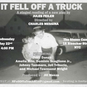 Tony Danza Will Lead Staged Reading of IT FELL OFF A TRUCK Video
