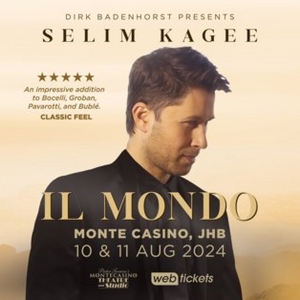 Selim Kagee Comes to Pieter Toerien's Montecasino Theatre Next Month