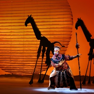 Ntsepa Pitjeng-Molebatsi Returns to THE LION KING as Rafiki Photo