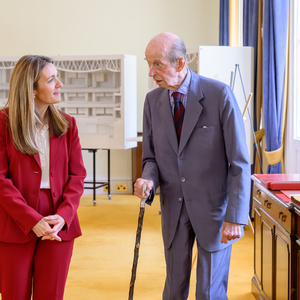 Dunard Centre Welcomes The Duke Of Kent For First Royal Visit Photo